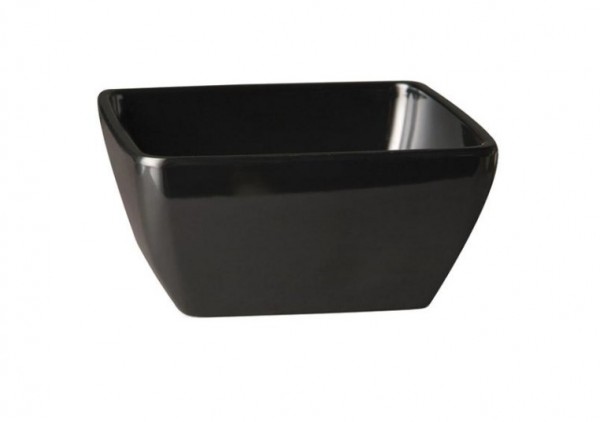 Bowl &quot;Pure Black&quot; Melamin 9x9cm 0,14l