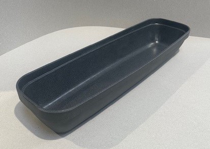 Bowl Melamine anthrazit 53x16,2x8,5cm APS