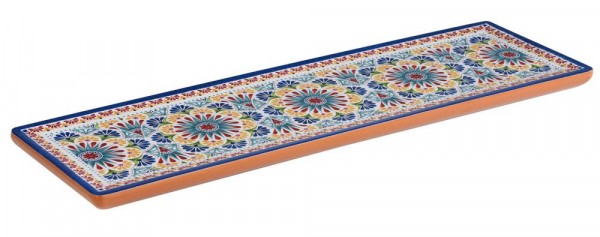 Tray &quot;Arabesque&quot; Melamin GN 1/2 53x16,2cm